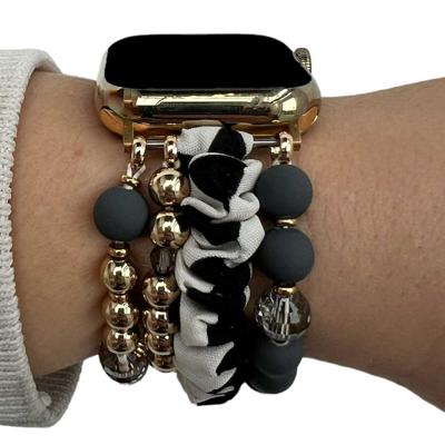 Apple Watch Sieraden Band - Noa Zwart - 38, 40, 41 & 42mm Apple Watch Sieraden Band - Noa Zwart - 38, 40, 41 & 42mm