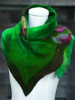 Color-Block Casual Scarf - thumbnail