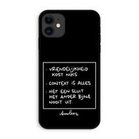 Mijn Motto's: iPhone 11 Tough Case