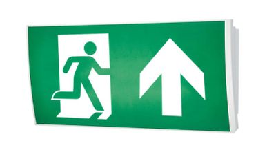 Smooth LED N/N 4W PT IP44 Excl Pictogram