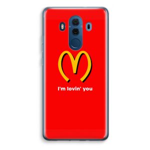 I'm lovin' you: Huawei Mate 10 Pro Transparant Hoesje