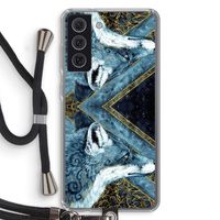 Golden Fox: Samsung Galaxy S21 FE Transparant Hoesje met koord