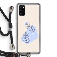 Leaf me if you can: Samsung Galaxy A41 Transparant Hoesje met koord Leaf me if you can: Samsung Galaxy A41 Transparant Hoesje met koord