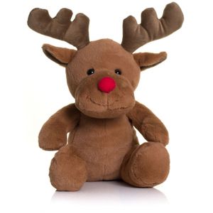 Pluche rendier knuffel van 30 cm   -