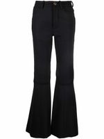 CORMIO pantalon évasé à taille haute - Noir