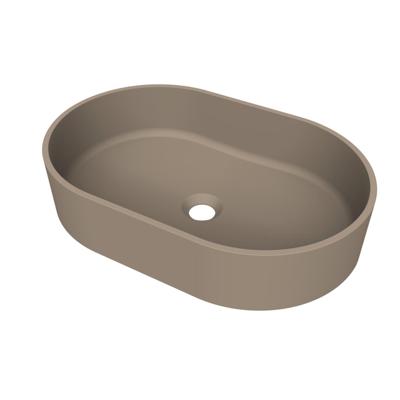 Arcqua Case waskom - ovaal - 55x36cm - mat truffel WAS802630