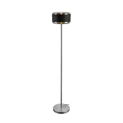 SLV VloerlampPantilo Rope 27 zilver Ø 27,5cm - 1010207