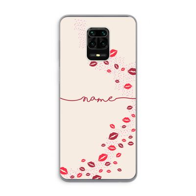 Kusjes: Xiaomi Redmi Note 9 Pro Transparant Hoesje