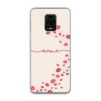 Kusjes: Xiaomi Redmi Note 9 Pro Transparant Hoesje Kusjes: Xiaomi Redmi Note 9 Pro Transparant Hoesje