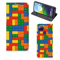 Motorola Moto G9 Power | Hoesje met Magneet | Blokken