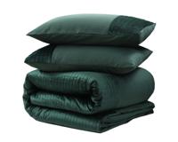 Sleeptime Velvet Band Groen 200 x 220 cm