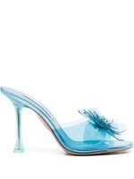 Aquazzura mules Zsa Zsa 95 mm - Bleu - thumbnail