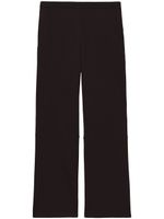 Proenza Schouler White Label pantalon court Scuba évasé - Noir