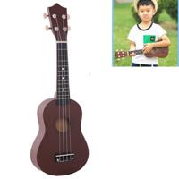 HM100 21 inch Basswood Ukulele kinderen verlichting muziekinstrument (koffie) HM100 21 inch Basswood Ukulele kinderen verlichting muziekinstrument (koffie)