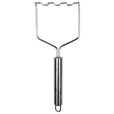 Stamper - RVS - 9,5 x 23cm - stamppot - aardappel pureestamper / stamppotstamper