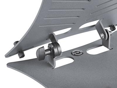 König & Meyer 12197.000.87 laptopstandaard Grijs