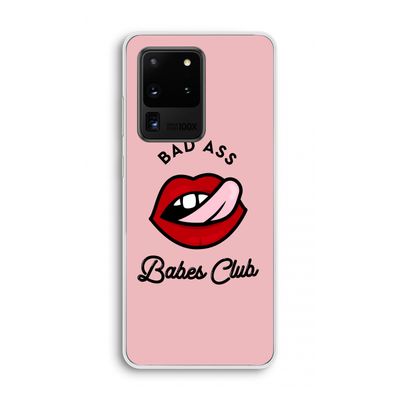 Badass Babes Club: Samsung Galaxy S20 Ultra Transparant Hoesje