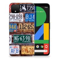 Google Pixel 4 XL | Siliconen hoesje | met foto Kentekenplaten