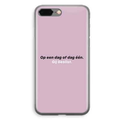 gij beslist: iPhone 8 Plus Transparant Hoesje