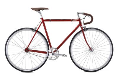Fuji Bikes Feather Fixed gear / Singlespeed fiets Brick Red Fuji Bikes Feather Fixed gear / Singlespeed fiets Brick Red