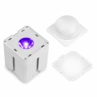 Beamz Professional KUBE20WH - IP65 - RGBWA-UV - Uplight op accu voor - thumbnail