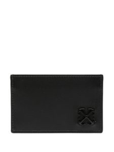 Off-White porte-cartes à motif Arrows - Noir