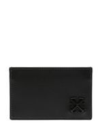 Off-White porte-cartes à motif Arrows - Noir