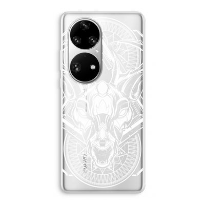 Oh Deer: Huawei P50 Pro Transparant Hoesje
