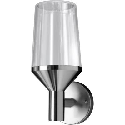 LEDVANCE Endura Classic Calice 4058075477957 Buitenlamp (wand) LED E27 RVS, Transparant, Glas
