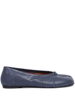 Maison Margiela ballerines New Tabi en cuir - Bleu