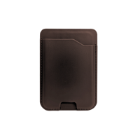 Nomad Magsafe lederen pasjes houder met Find My - Brown