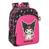 Schoolrugzak Kuromi Zwart Fuchsia 26 x 34 x 11 cm