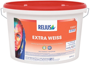relius extra weiss donkere kleur 12.5 ltr