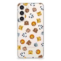 TPU bumper voor Samsung Galaxy S23 Plus Dieren Emojis