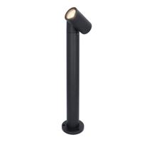 Amy LED sokkellamp - 45cm - 5 Watt 400 lumen - Kantelbaar - IP65 waterdicht - 4000K neutraal wit - Buitenlamp - Padverlichting - Zwart