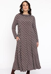 Yoek Jurk Swing | Bruin | Maat 54/56