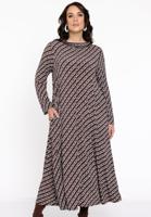 Yoek Jurk Swing | Bruin | Maat 54/56