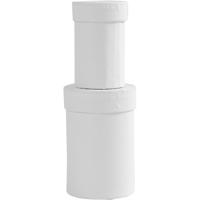 Creativ Company Ronde dozen, h: 7+9 cm, afm 4,5+6 cm, wit, 2 stuk/ 1 set