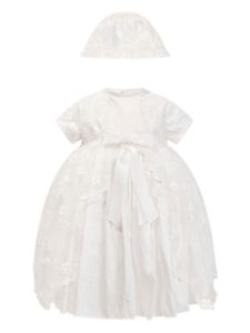 Sarah Louise robe à fleurs brodées (lot de deux) - Blanc