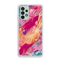 Pastel Echoes: Samsung Galaxy A52s 5G Transparant Hoesje