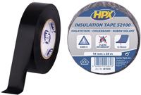 HPX pvc isolatietape vde | zwart | 19mm x 20m - ib1920 - 10 stuks - ib1920