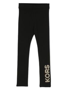 Michael Kors Kids pantalon de jogging à ornements en cristal - Noir