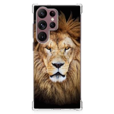 Samsung Galaxy S23 Ultra Case Anti-shock Leeuw Samsung Galaxy S23 Ultra Case Anti-shock Leeuw