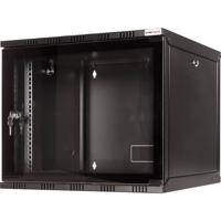 LogiLink 19 WALLMOUNT SOHO BOX 6U 540*400, BLACK, FLATPACK 19inch-wandkast (b x h x d) 540 x 323 x 400 mm 6 HE Zwart (RAL 9005)