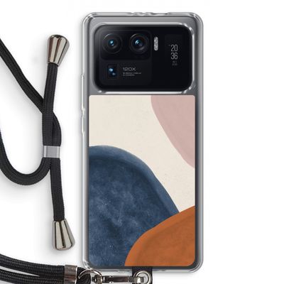 Geo #1: Xiaomi Mi 11 Ultra Transparant Hoesje met koord