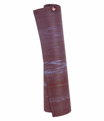 Manduka eKO Lite Yogamat Rubber Blauw-Rood 4 mm - Root Marbled - 180 x 61 cm