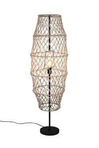 Trio Rotan vloerlampHive Ø 38cm - R41681036