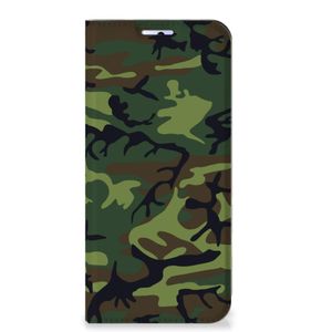 Motorola Moto G31 | G41 Hoesje met Magneet Army Dark