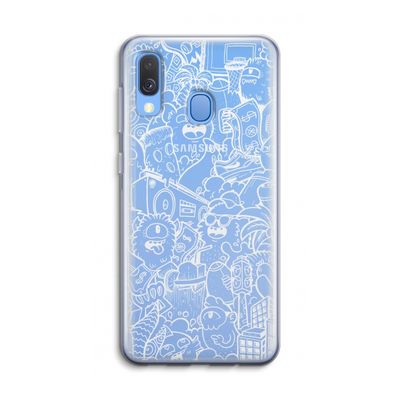 Vexx City #2: Samsung Galaxy A40 Transparant Hoesje