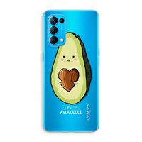 Avocuddle: Oppo Find X3 Lite Transparant Hoesje